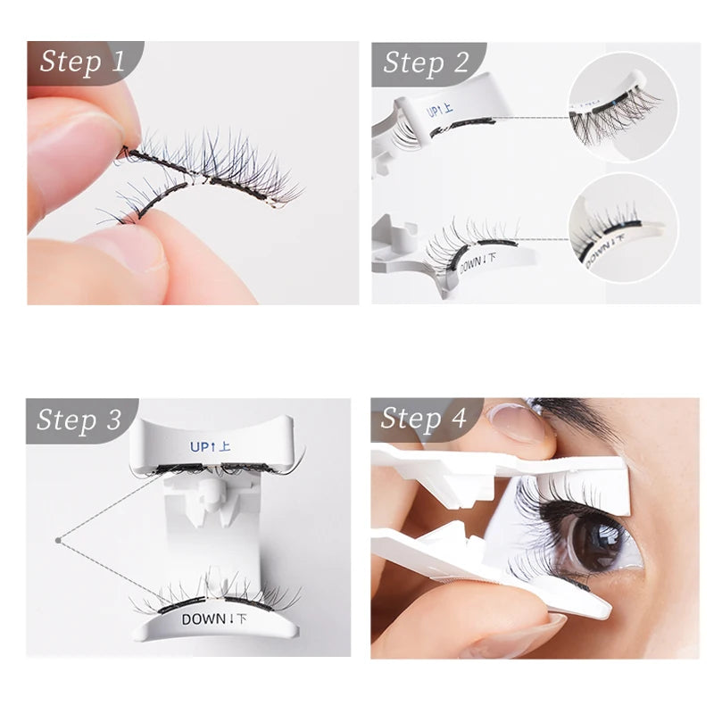 Magnetic Eyelashes - 2 Pairs