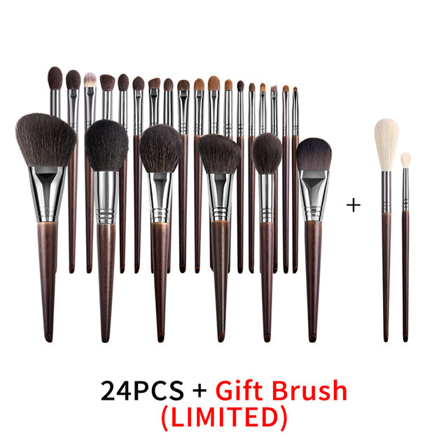 Natural Makeup Brushes Set Eyeshadow brush