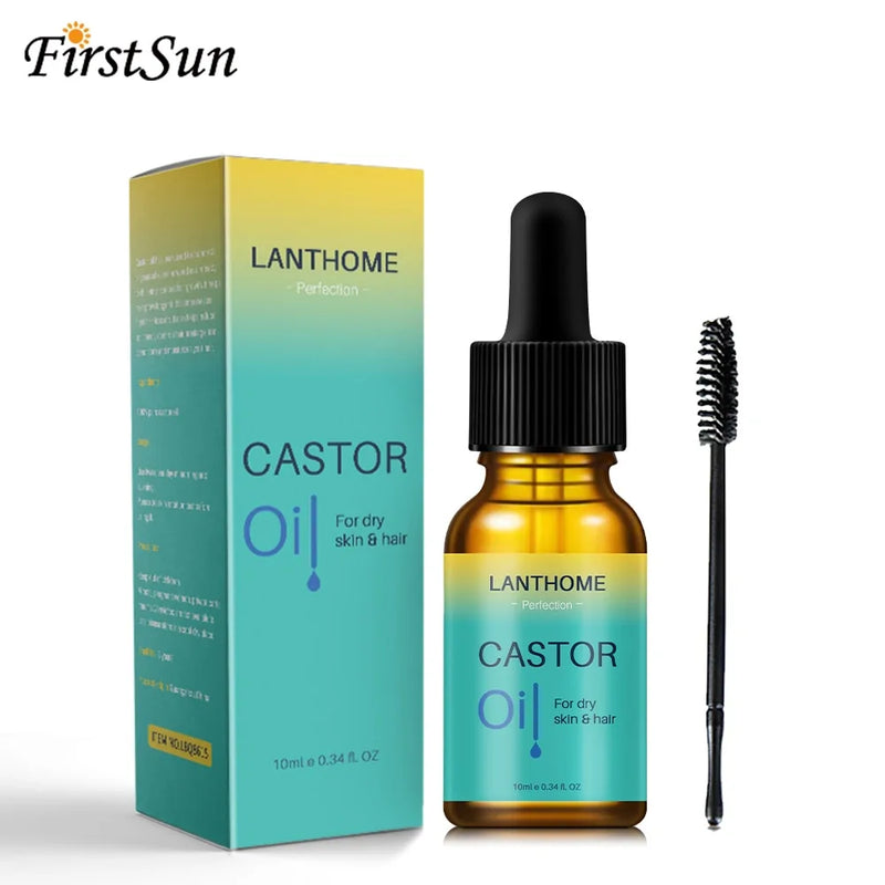 Premium Cold Pressed Organic Castor Oil – Pure & Natural Hair and Skin Elixir