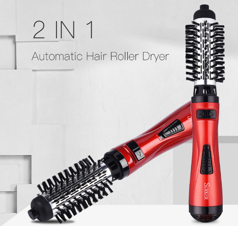 2-in-1 Multifunction Hair Curler Curling Iron Wand Styling Tool for Salon-Quality Results