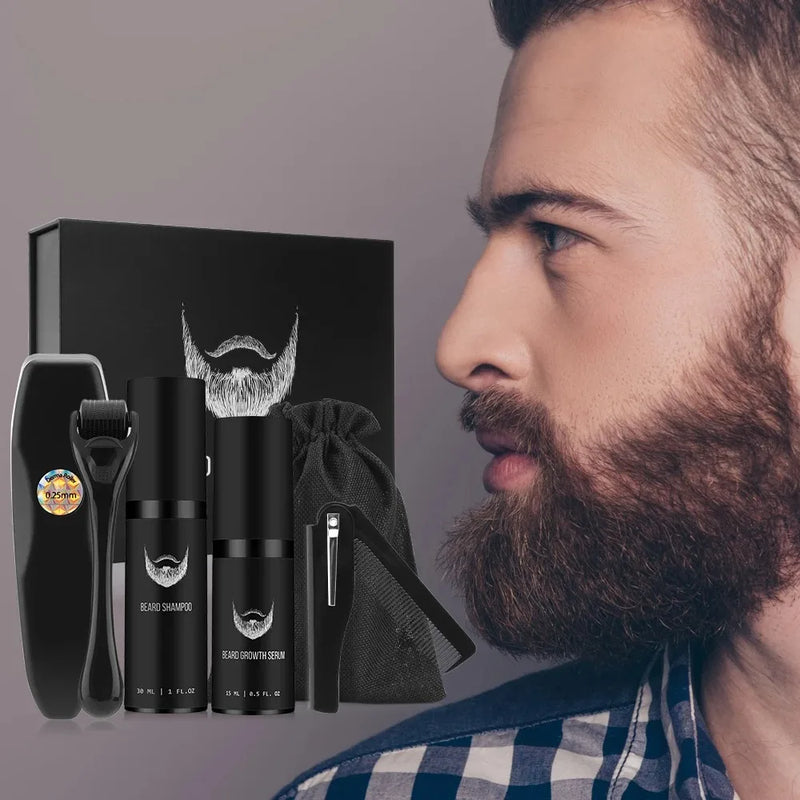 Beard Growth Kit with Growth Enhancer Oil