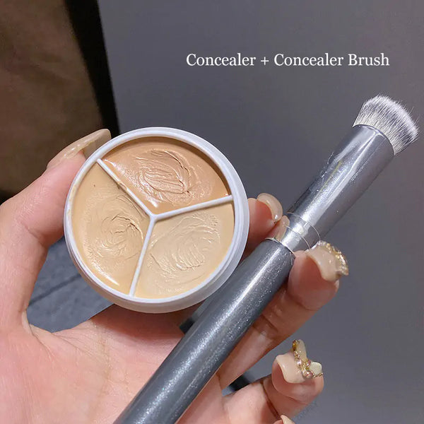 3-Color Concealer Palette Cream