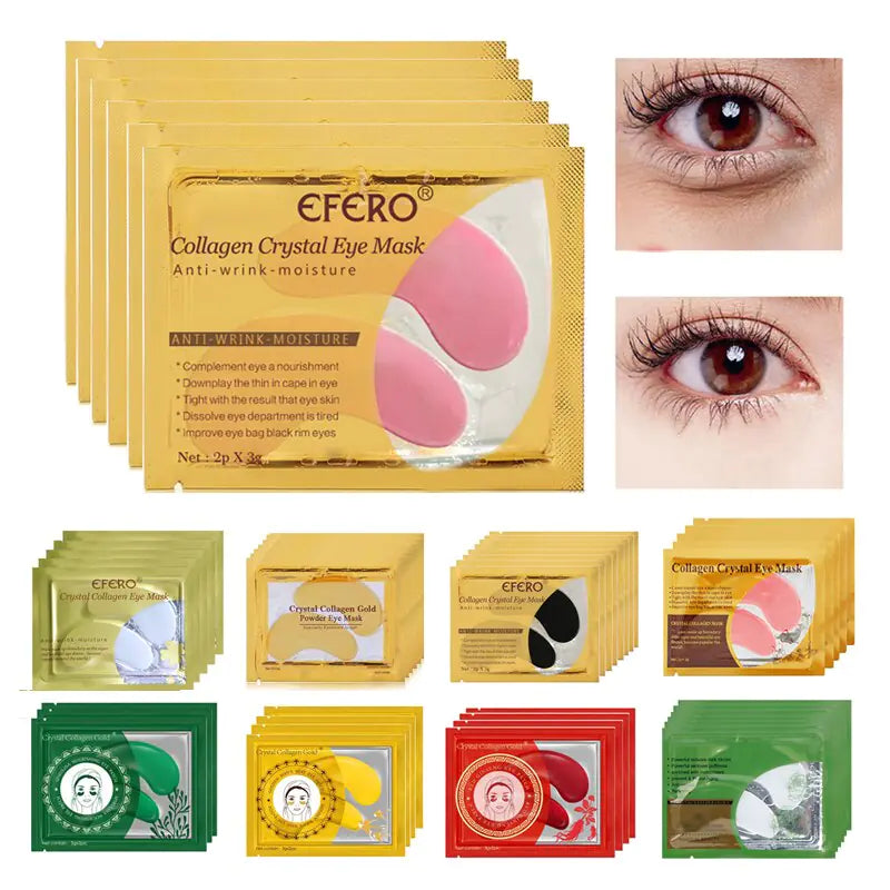 Crystal Collagen Eye Mask | Anti-Wrinkle & Anti-Puffiness Eye Treatment (5 Pairs)