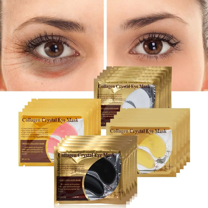 Crystal Collagen Eye Mask | Anti-Wrinkle & Anti-Puffiness Eye Treatment (5 Pairs)