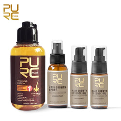 PURC Hair Growth Spray & Essence Oil Set – Anti Hair Loss & Scalp Treatment for Men and Women