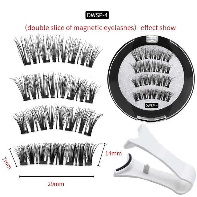 Magnetic Eyelashes - 2 Pairs