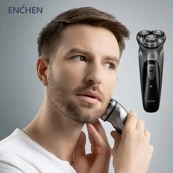 Electrical Rotary Shaver for Men with 3D Floating Blade