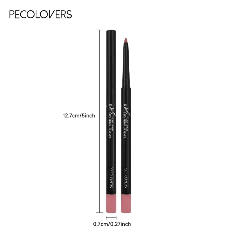 Waterproof Matte Lipliner Pencil – Long-Lasting, Non-Stick Cup, Moisturizing Lipstick