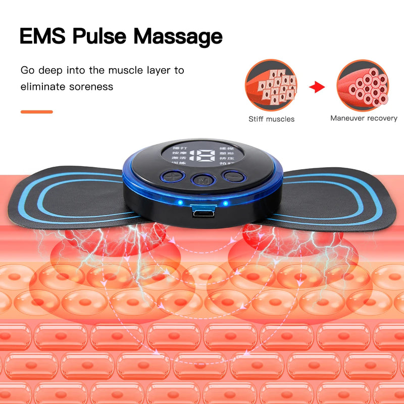 Instant Neck Relief: Try Our Electric Muscle Stimulator Today! Say Goodbye to Pain and Tension!