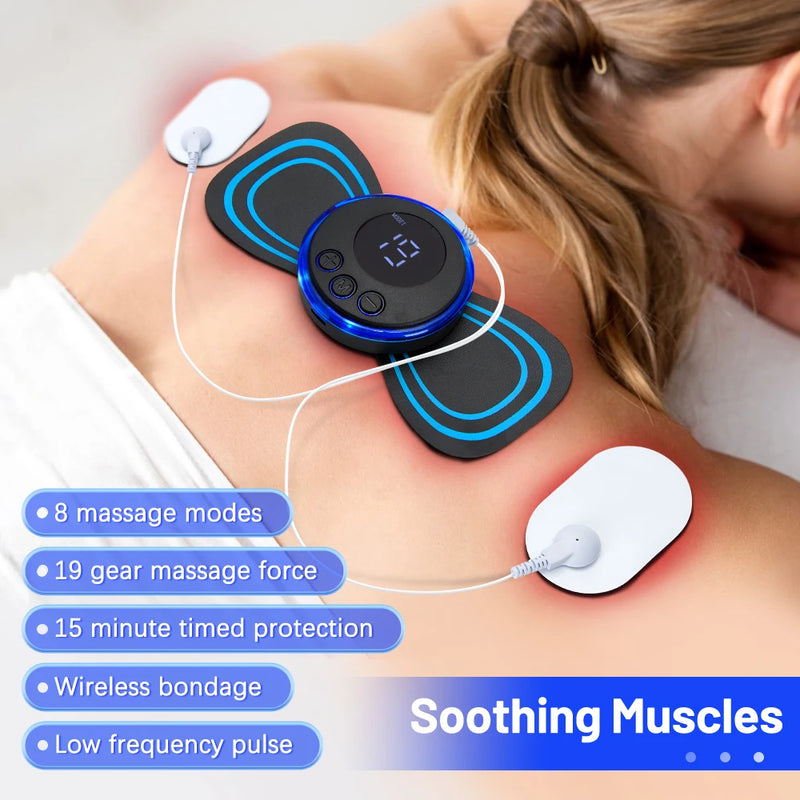 Instant Neck Relief: Try Our Electric Muscle Stimulator Today! Say Goodbye to Pain and Tension!