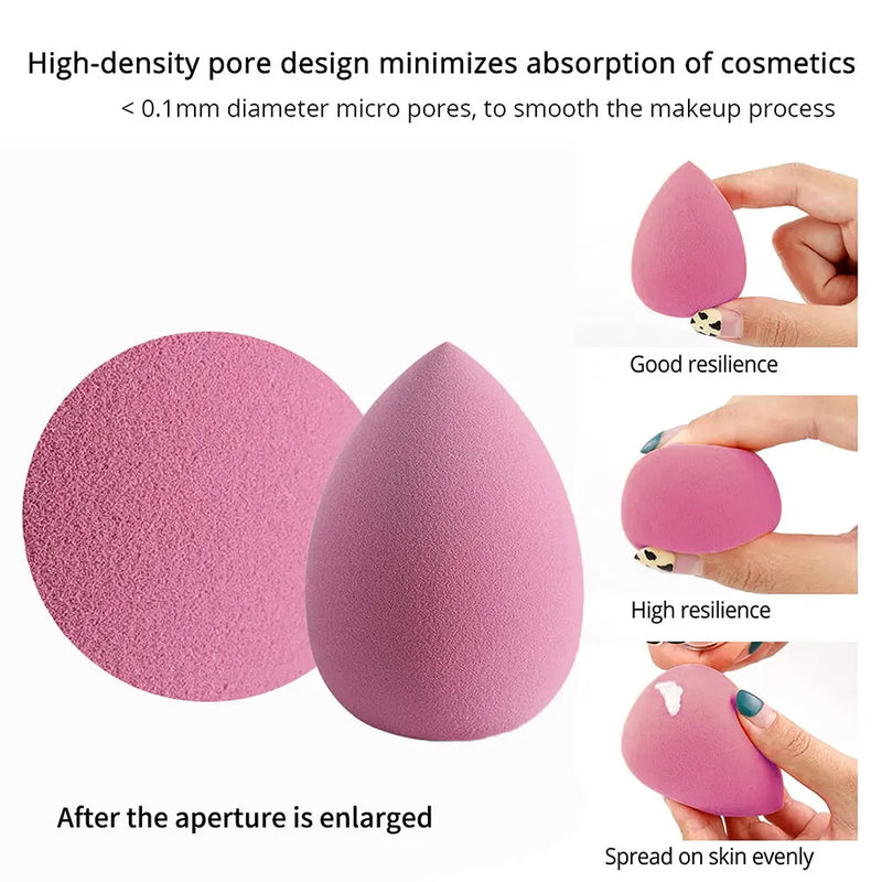 Makeup Blender Beauty Cosmetic Puff - Soft Foundation Sponges