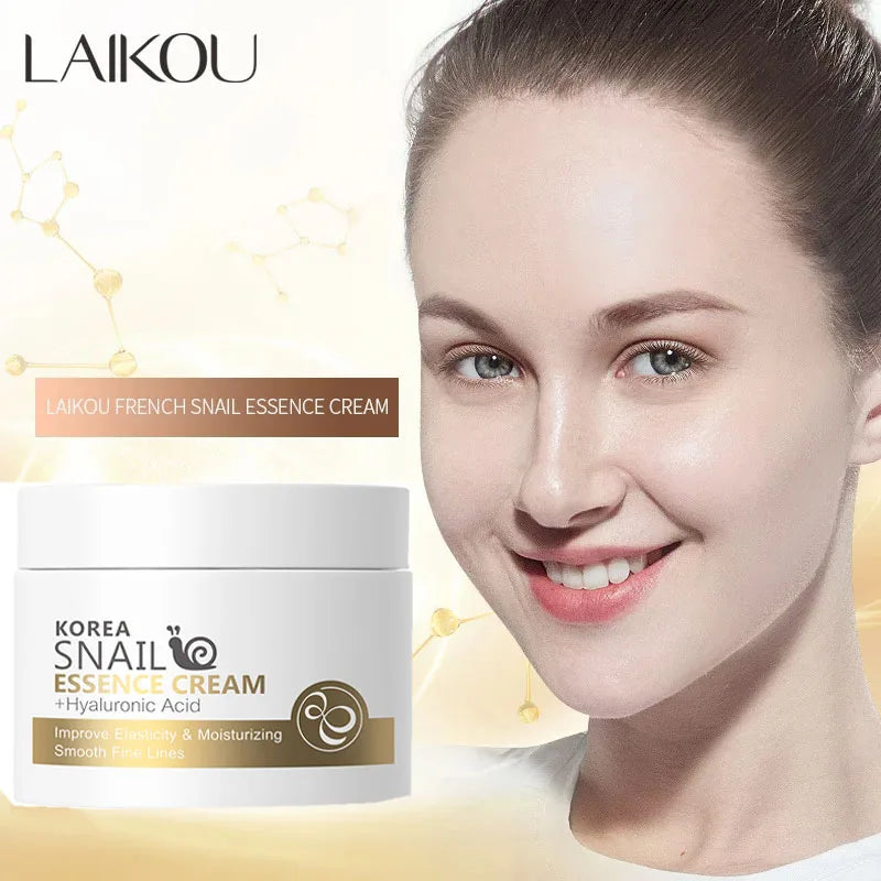 French Snail Collagen Essence Cream - 25g Anti-Aging Moisturizer