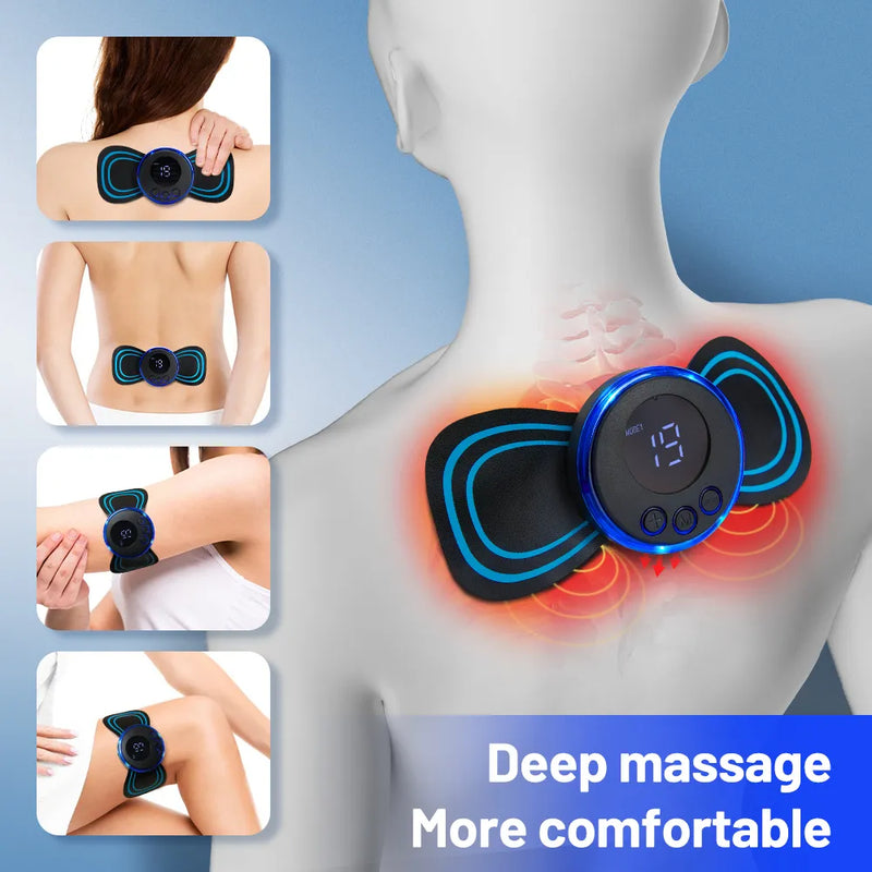 Instant Neck Relief: Try Our Electric Muscle Stimulator Today! Say Goodbye to Pain and Tension!