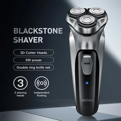 Electrical Rotary Shaver for Men with 3D Floating Blade