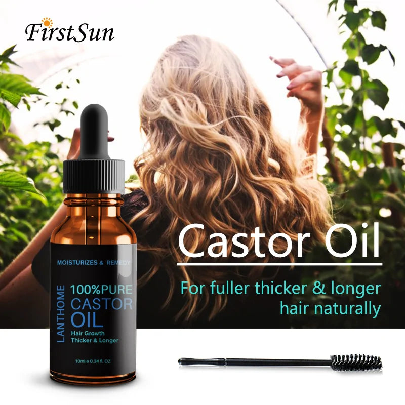 Premium Cold Pressed Organic Castor Oil – Pure & Natural Hair and Skin Elixir