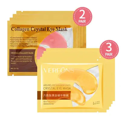 Crystal Collagen Eye Mask | Anti-Wrinkle & Anti-Puffiness Eye Treatment (5 Pairs)