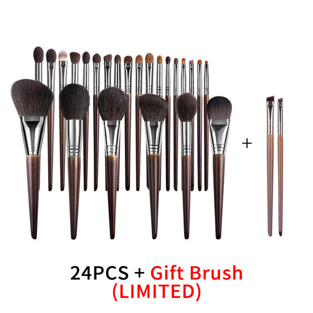 Natural Makeup Brushes Set Eyeshadow brush