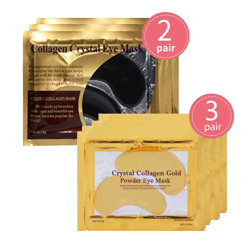 Crystal Collagen Eye Mask | Anti-Wrinkle & Anti-Puffiness Eye Treatment (5 Pairs)