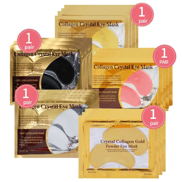 Crystal Collagen Eye Mask | Anti-Wrinkle & Anti-Puffiness Eye Treatment (5 Pairs)