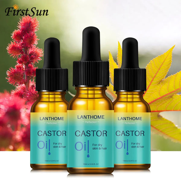 Premium Cold Pressed Organic Castor Oil – Pure & Natural Hair and Skin Elixir