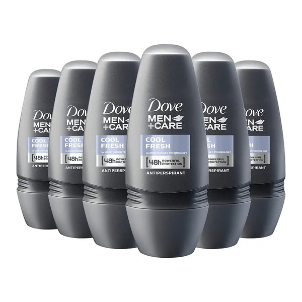 6 x 50ml Dove Cool Fresh Anti-Perspirant Powerfull Protection Deodorant